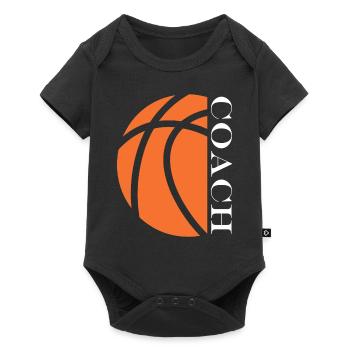 Coach de Basketball - Baby Premium short-sleeve bodysuit - black - Front