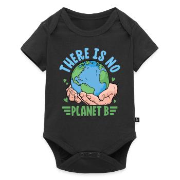 There is no Planet B - Baby Premium short-sleeve bodysuit - black - Front