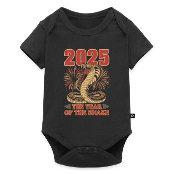 2025 Snake Year Of The Snake Inspiration - Baby Premium short-sleeve bodysuit - black - Front