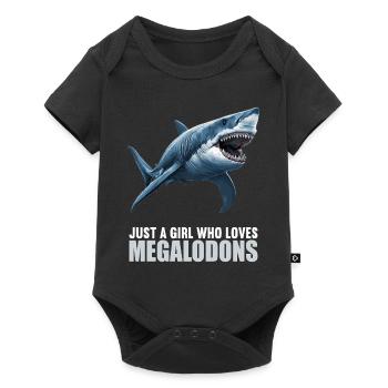 Megalodons Megalodon - Baby Premium short-sleeve bodysuit - black - Front
