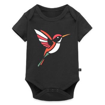Colibri - Body à manches courtes Premium Bébé - noir - Devant