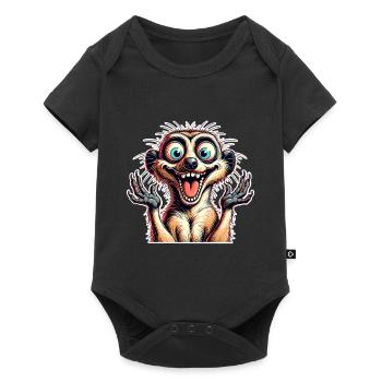 Suricate - Body à manches courtes Premium Bébé - noir - Devant