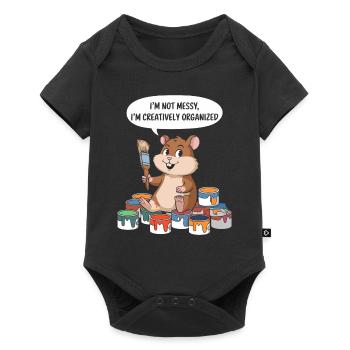 Artist Painter Creative Organized Cuter - Baby Premium short-sleeve bodysuit - black - Front