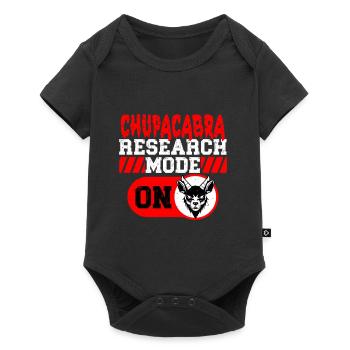 Mode de recherche Chupacabra activé - Body à manches courtes Premium Bébé - noir - Devant