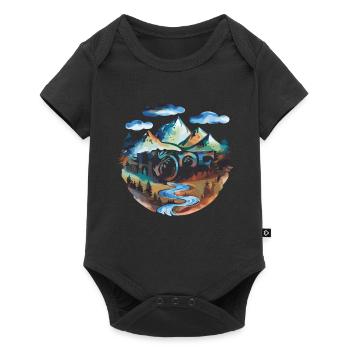 Hope On The Trails In The Countryside - Baby Premium short-sleeve bodysuit - black - Front