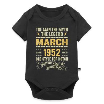 March 1952 Jubilee 1952 - Legends March 1952 - Baby Premium short-sleeve bodysuit - black - Front