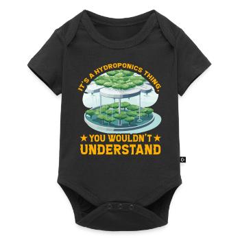 It's a Hydroponic thing you wouldn't understand - Baby Premium short-sleeve bodysuit - black - Front
