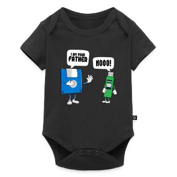 Programmierer Computercodierungssoftwareentwickler - Baby Premium Kurzarmbody - Schwarz - Vorne