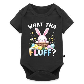 What tha Fluff? - Baby Premium short-sleeve bodysuit - black - Front