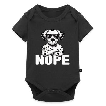 Dalmatiner Hunde Liebhaber Hundebesitzer - Baby Premium Kurzarmbody - Schwarz - Vorne