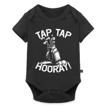 Golf Golf Golfer Golf Course - Baby Premium short-sleeve bodysuit - black - Front