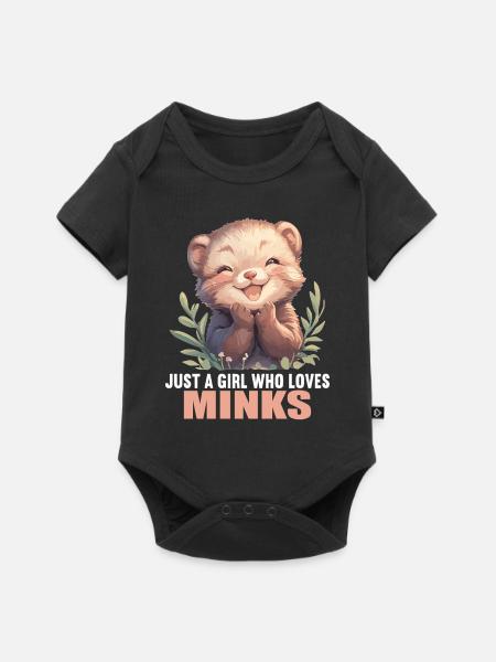 Nerze Nerz - Baby Premium Kurzarmbody - Schwarz