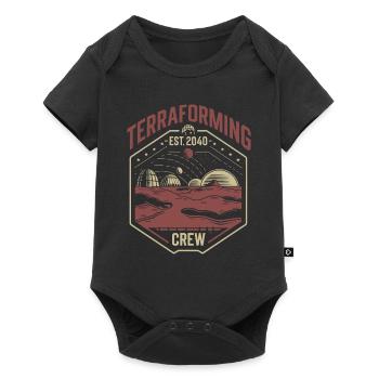 Astrobiology Space Exploration Extraterrestrial - Baby Premium Kurzarmbody - Schwarz - Vorne