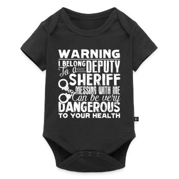 Deputy Sheriff Belong To A Deputy Sheriff - Baby Premium short-sleeve bodysuit - black - Front