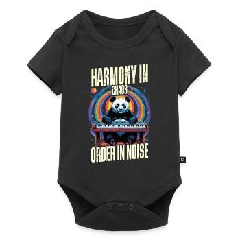 Synthesizer Synth Harmony In Chaos Order In Noise - Baby Premium short-sleeve bodysuit - black - Front