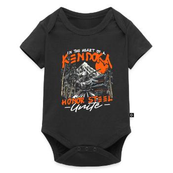 Kendo Japanese Martial Arts - Baby Premium short-sleeve bodysuit - black - Front