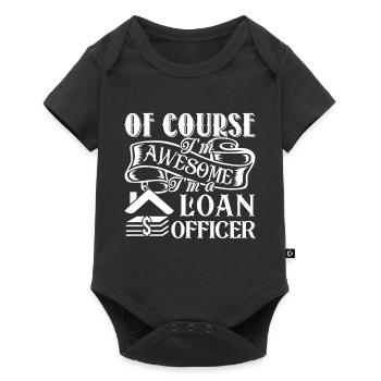 Loan Officer Awesome Loan Officer - Baby Premium short-sleeve bodysuit - black - Front