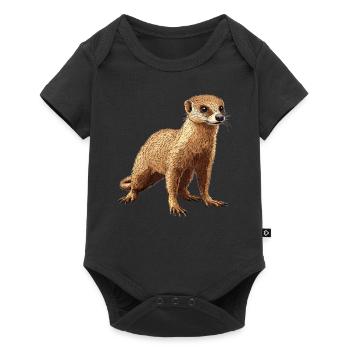 Mongoose's Mongoose - Baby Premium short-sleeve bodysuit - black - Front