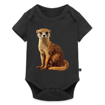 Mongoose's Mongoose - Baby Premium short-sleeve bodysuit - black - Front