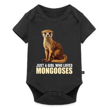 Mongoose's Mongoose - Baby Premium short-sleeve bodysuit - black - Front