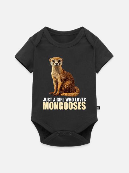 Mungos Mungo - Baby Premium Kurzarmbody - Schwarz