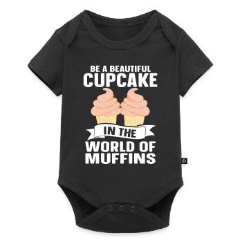 Baking Bakery Baker - Baby Premium short-sleeve bodysuit - black - Front