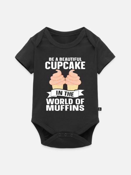 Baking Bakery Baker - Baby Premium Kurzarmbody - Schwarz