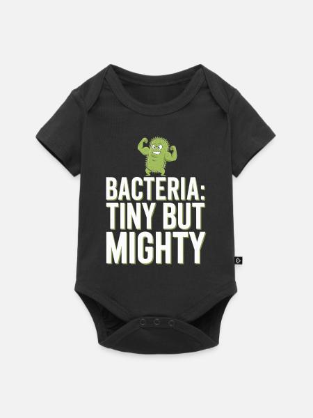 Microscope Enthusiast Lab Technician Science - Baby Premium Kurzarmbody - Schwarz