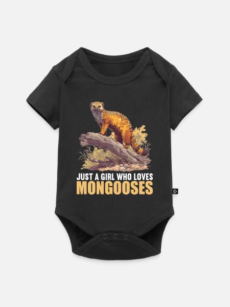 Mungos Mungo - Baby Premium Kurzarmbody - Schwarz