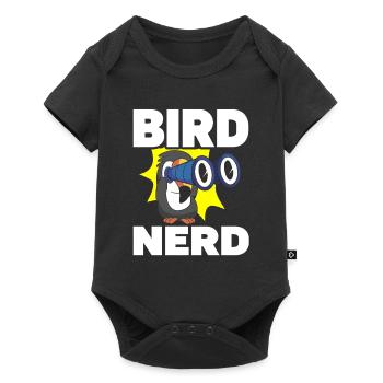 Bird Watching Cute Bird Lover - Baby Premium short-sleeve bodysuit - black - Front