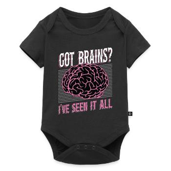 Neurosurgeon Got Brains I've Seen It Neuroscience - Baby Premium short-sleeve bodysuit - black - Front