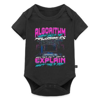 Theoretical Computer Scientist - Baby Premium short-sleeve bodysuit - black - Front