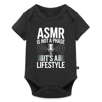 Asmr Creator Sensory Relaxation Calming - Baby Premium short-sleeve bodysuit - black - Front