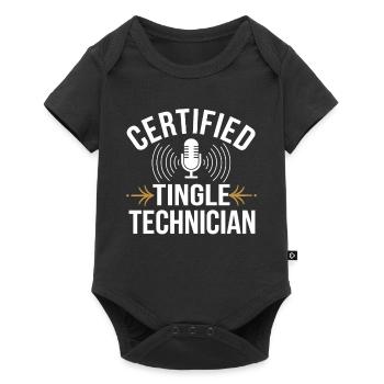 Asmr Creator Sensory Relaxation Calming - Baby Premium short-sleeve bodysuit - black - Front