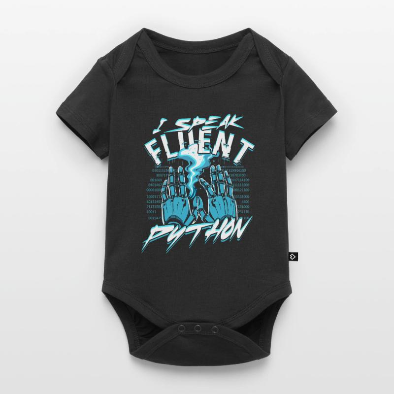 Informatiker I Speak Fluent Python Baby Premium short-sleeve bodysuit