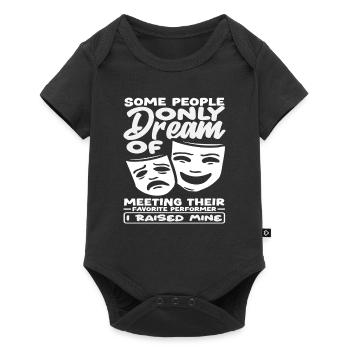 Comédies musicales pour les mélomanes passionnés - Body à manches courtes Premium Bébé - noir - Devant