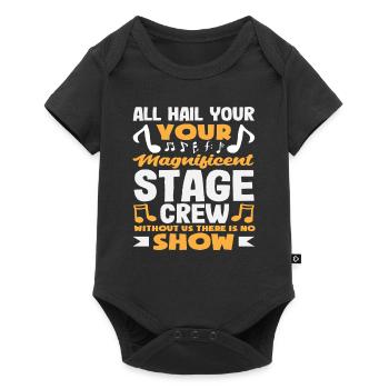 Musicals Lover Stage Crew Quote - Baby Premium short-sleeve bodysuit - black - Front