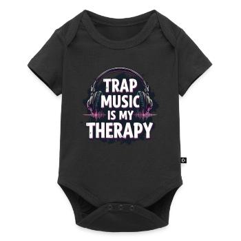 Music Produzent 808 Bass Hip-hop Beatmaker - Baby Premium Kurzarmbody - Schwarz - Vorne