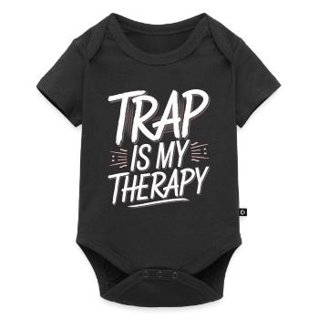 Music Produzent 808 Bass Hip-hop Beatmaker - Baby Premium Kurzarmbody - Schwarz - Vorne
