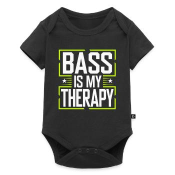 Music Produzent 808 Bass Hip-hop Beatmaker - Baby Premium Kurzarmbody - Schwarz - Vorne