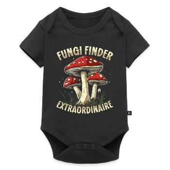Mushroom Pickers Mushroom Pickers Mushroom Pickers Mushroom Pickers - Baby Premium short-sleeve bodysuit - black - Front