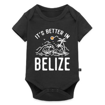 Belize Latino Belizean Belizean Maya Gift - Baby Premium short-sleeve bodysuit - black - Front