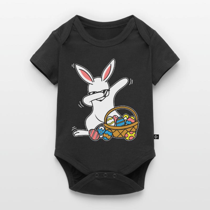 Dabbing Easter Bunny Easter Bunny Rabbit Rabbit Gift Baby Premium short-sleeve bodysuit