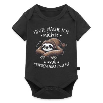 Sloth Lazy Sloth Lover Sloths - Baby Premium short-sleeve bodysuit - black - Front