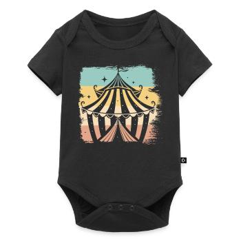 Circus - Baby Premium short-sleeve bodysuit - black - Front