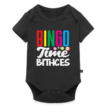 L’heure du bingo pour les joueurs de bingo - Body à manches courtes Premium Bébé - noir - Devant