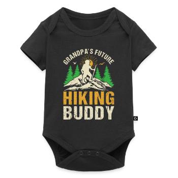 Grandpa's Future Hiking Buddy - Outdoor Hiking - Baby Premium short-sleeve bodysuit - black - Front