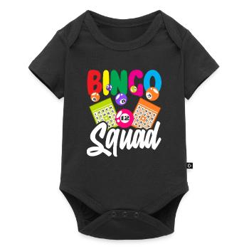 Bingo Squad pour les joueurs passionnés de bingo - Body à manches courtes Premium Bébé - noir - Devant