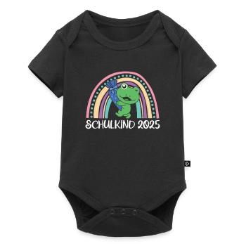 Écolier 2025 Inscription à l’école Frog School - Body à manches courtes Premium Bébé - noir - Devant