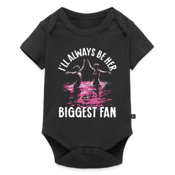 Synchronized Swimming Synchro Swimmers - Baby Premium short-sleeve bodysuit - black - Front